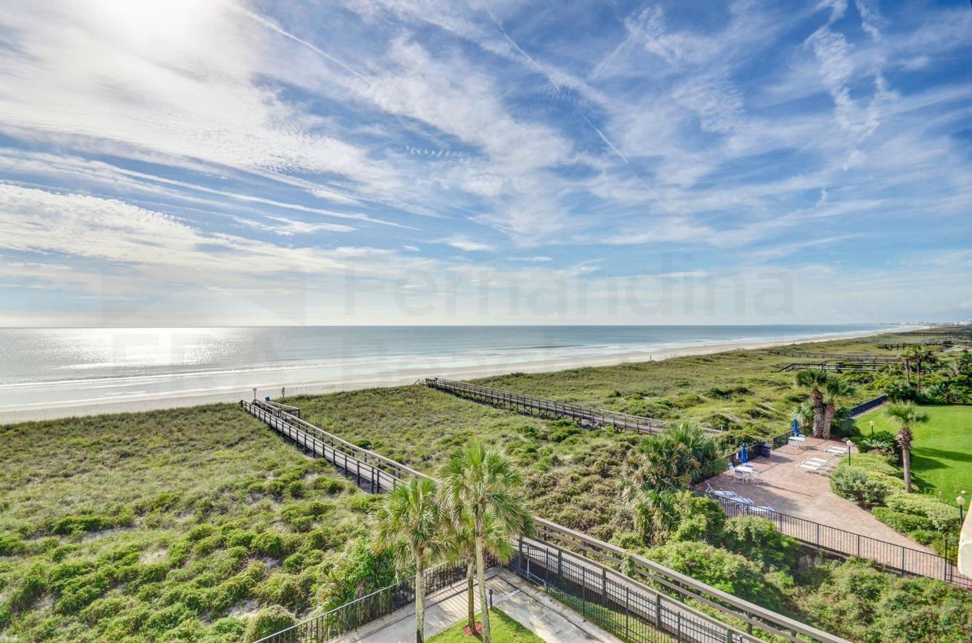 פרננדינה ביץ' Oceanview Amelia South Condo מראה חיצוני תמונה